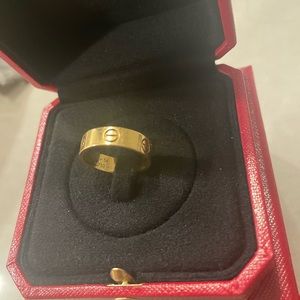 Cartier love ring